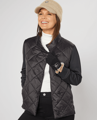SWING OUT SISTER Iris Active Jacket Pitch Black