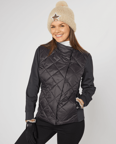 SWING OUT SISTER Iris Active Jacket Pitch Black