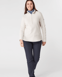 SWING OUT SISTER Bonny Fleece 1/4 Zip Bleached Sand