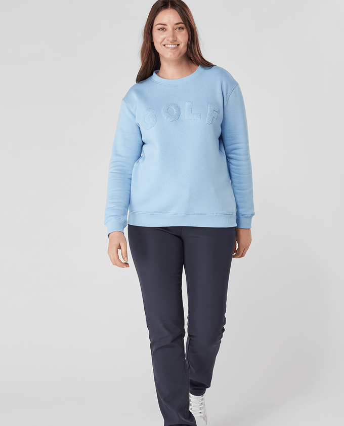 SWING OUT SISTER Catriona Jumper Chambray Blue