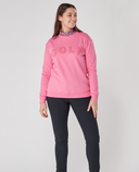 SWING OUT SISTER Catriona Jumper Neon Pink