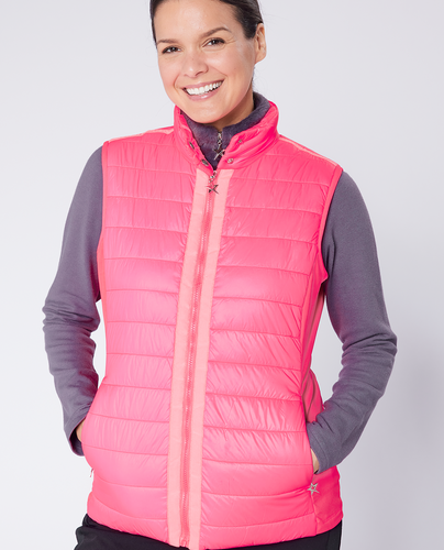 SWING OUT SISTER Victoria Active Vest Neon Pink