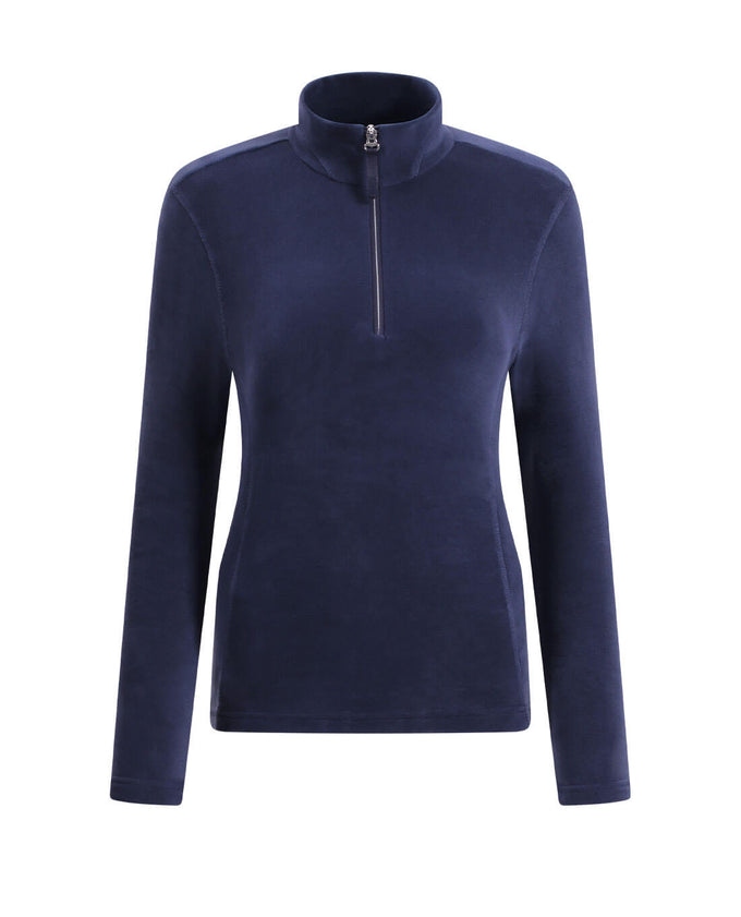 CHERVO Tuffo Fleece Zip Neck Navy