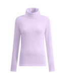 CHERVO Trentatre Thermal Fleece Turtleneck Dahlia