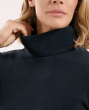 SIZE 12 - CHERVO Trentatre Thermal Fleece Turtleneck Black