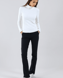 CHERVO Traffic Thermal Fleece Turtleneck Winter White