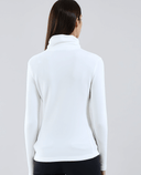 CHERVO Traffic Thermal Fleece Turtleneck Winter White