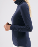 CHERVO Traffic Thermal Fleece Turtleneck Navy