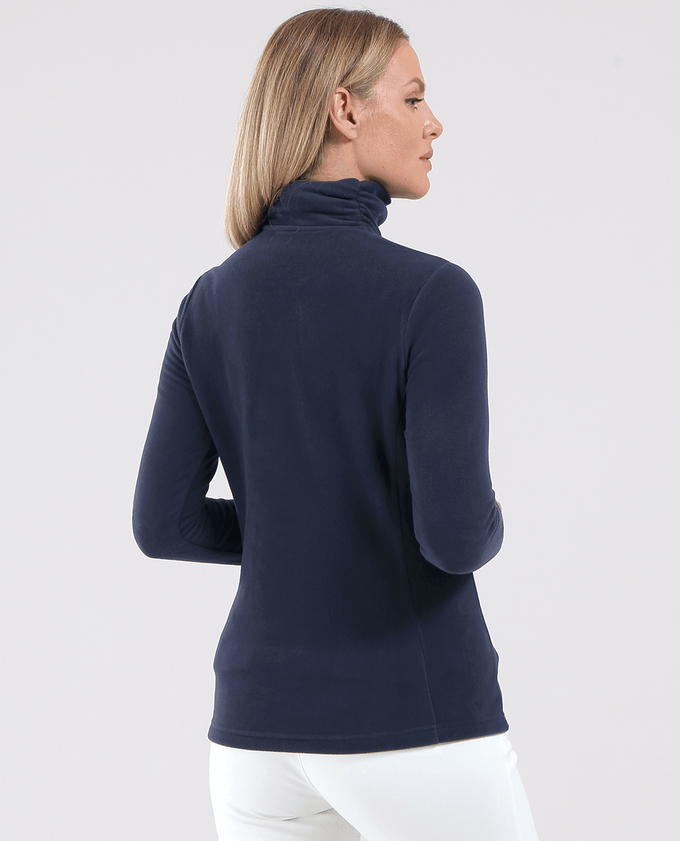 CHERVO Traffic Thermal Fleece Turtleneck Navy