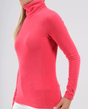 CHERVO Traffic Thermal Fleece Turtleneck Deep Pink