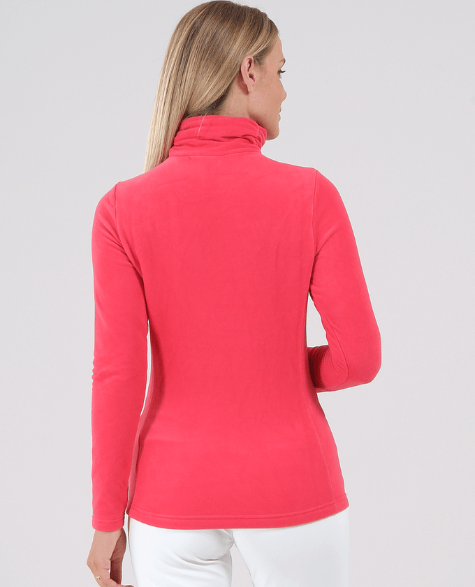 CHERVO Traffic Thermal Fleece Turtleneck Deep Pink