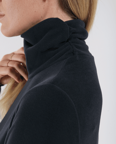CHERVO Traffic Thermal Fleece Turtleneck Black
