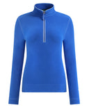 CHERVO Tentation Fleece Zip Neck Blue