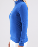 CHERVO Tentation Fleece Zip Neck Blue