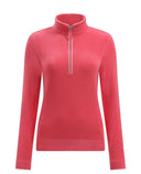 CHERVO Tentation Fleece Zip Neck Deep Pink