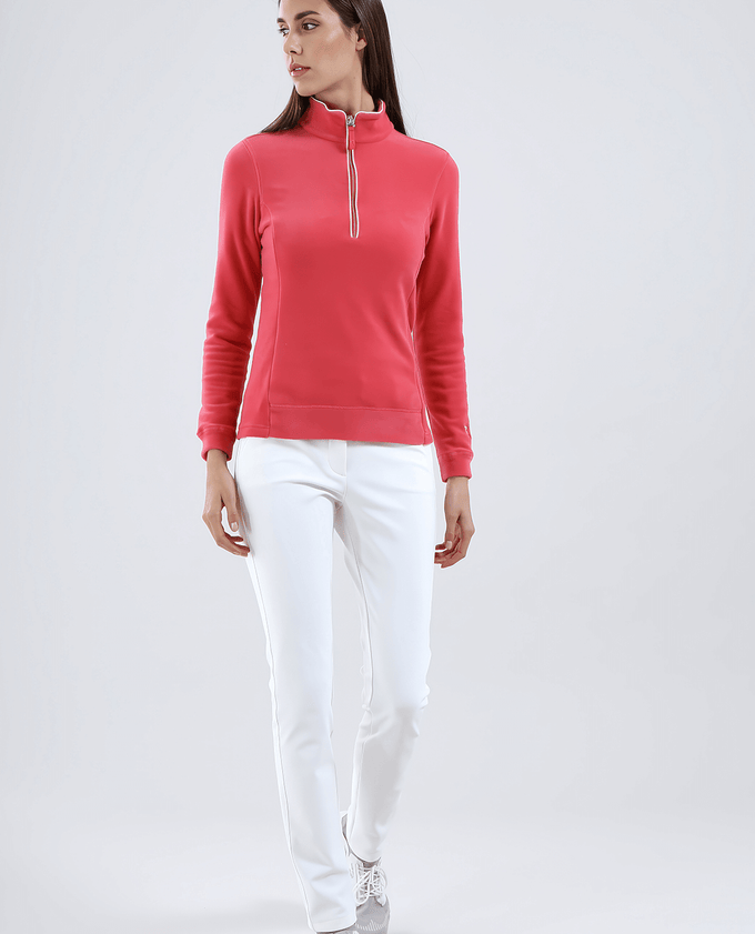 CHERVO Tentation Fleece Zip Neck Deep Pink