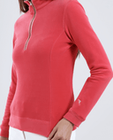 CHERVO Tentation Fleece Zip Neck Deep Pink