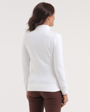 CHERVO Trinidad Soft Fleece Zip Neck Panama White
