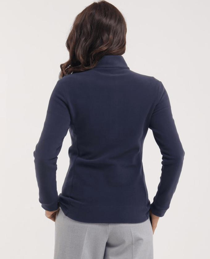 CHERVO Trinidad Soft Fleece Zip Neck Panama Navy