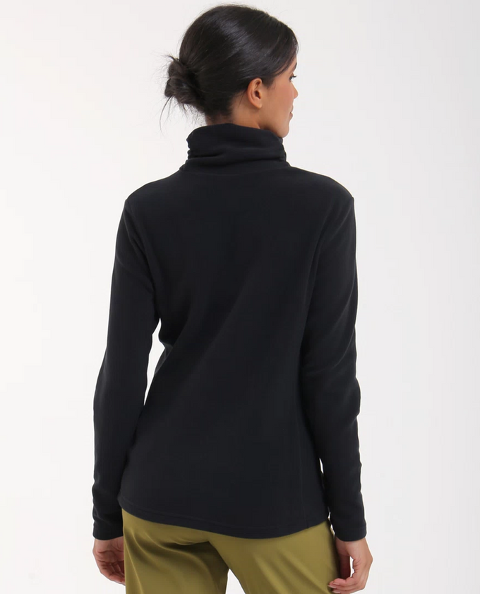 CHERVO Taffy Soft Fleece Turtle Neck Black