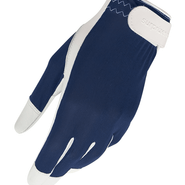 SURPRIZESHOP Cabretta Leather Tan Through Ladies Golf Glove - Navy - S / Navy