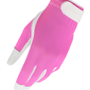 SURPRIZESHOP Cabretta Leather Tan Through Ladies Golf Glove - Pink - M / Pink