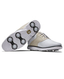 FootJoy FJ Traditions Womens Golf Shoe White/Tan