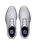 FootJoy FJ Traditions Womens Golf Shoe Wide Fit White/Purple