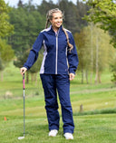 PROQUIP Paige Women's Waterproof Jacket Navy / Silver