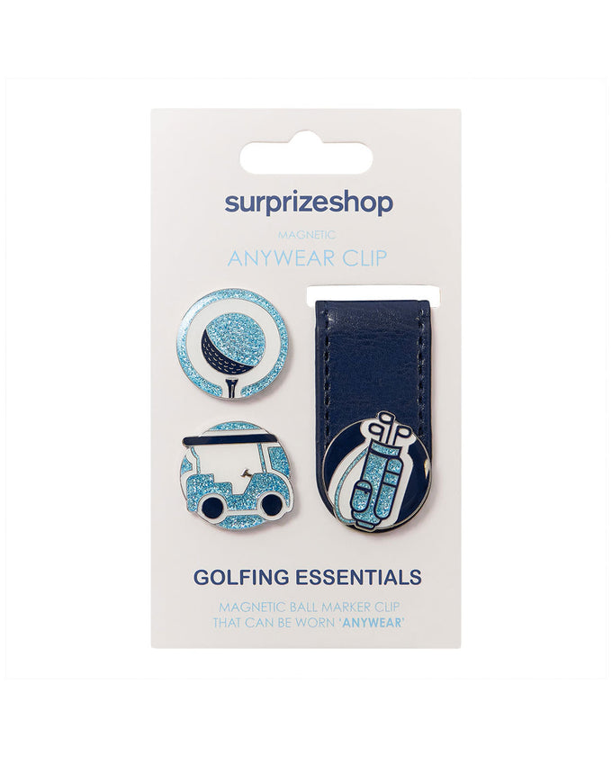 SURPRIZE SHOP Anywear Magnetic Ball Marker Clip Navy