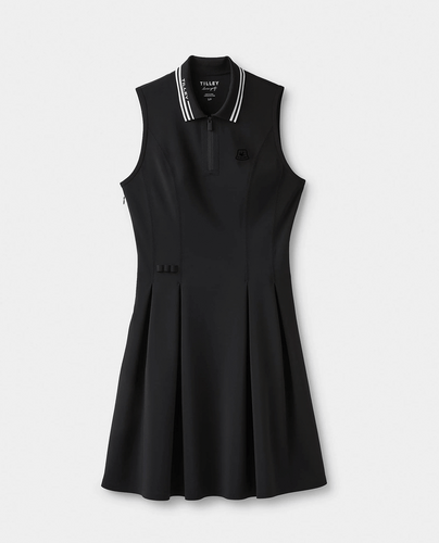 TILLEY Polo Dress Black