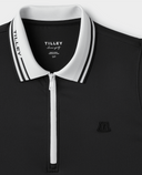 TILLEY Sleeveless Polo Black