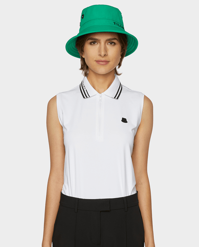 TILLEY Sleeveless Polo White