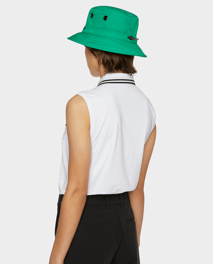 TILLEY Sleeveless Polo White