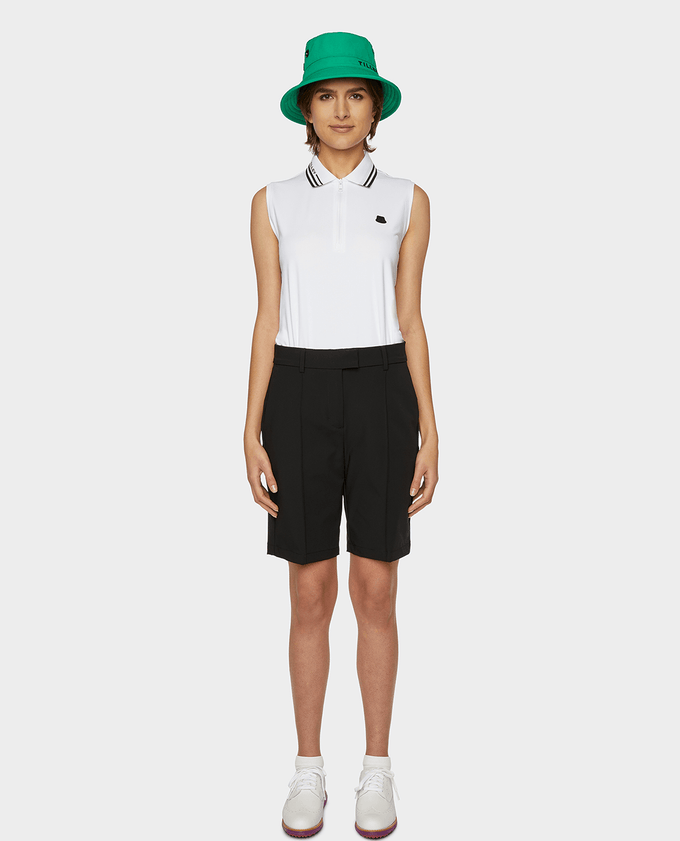 TILLEY Sleeveless Polo White