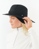 Rain Hat Fleece Lined or Unlined Black