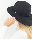 Rain Hat Fleece Lined or Unlined Black