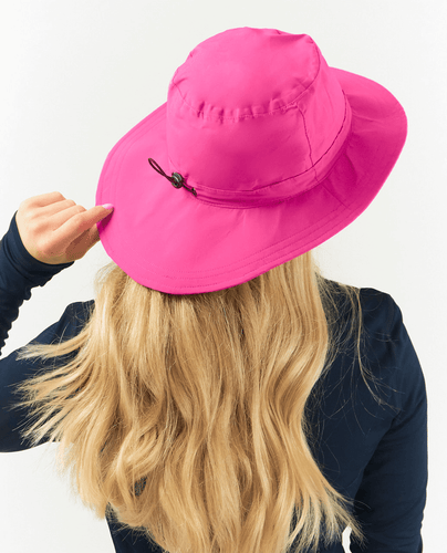 Chapeau de Pluie Doublé ou Non Doublé Polaire Rose