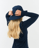 Rain Hat Fleece Lined or Unlined Navy