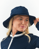 Rain Hat Fleece Lined or Unlined Navy