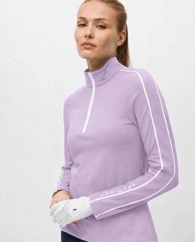 ROHNISCH Amie Brushed Midlayer Orchid Bloom