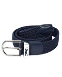 SURPRIZE SHOP Woven Stretch Belt - Navy