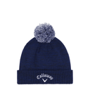 CALLAWAY Fleece Lined Bobble Hat Navy