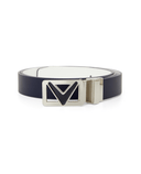 CALLAWAY Reversible Leather Belt CGASE0R8 Navy/White