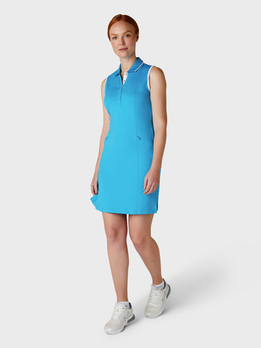 CALLAWAY Sleeveless Dress CGDSE071 Vivid Blue