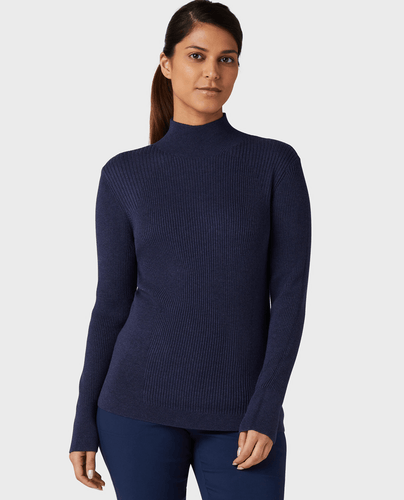 CALLAWAY Knitted High Neck Sweater D022 Navy Heather