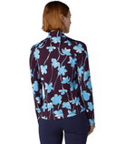 CALLAWAY Floral Print Winter Top CGKFF0J9 Potent Purple