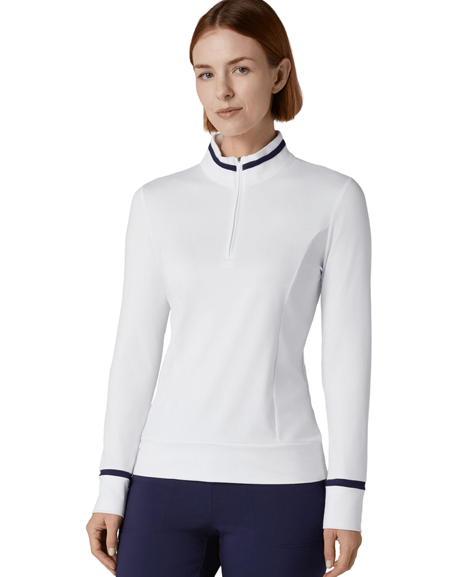 CALLAWAY Thermal Colour Block Top CGKFF0K3 Brilliant White