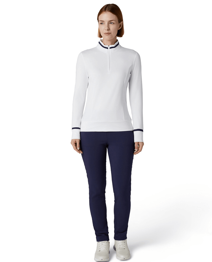 CALLAWAY Thermal Colour Block Top CGKFF0K3 Brilliant White