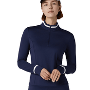 CALLAWAY Thermal Colour Block Top CGKFF0K3 Navy - M / Navy